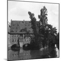 Holy Spirit Hospital, Nuremberg, Bavaria, Germany, C1900s-Wurthle & Sons-Mounted Photographic Print