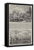 Holy Tank and Temple of the Sikhs-William Carpenter-Framed Stretched Canvas