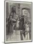 Holy Thursday at the Holy Sepulchre, Kissing the Column at Which Christ Was Flagellated-Frederic De Haenen-Mounted Giclee Print