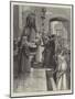 Holy Thursday at the Holy Sepulchre, Kissing the Column at Which Christ Was Flagellated-Frederic De Haenen-Mounted Giclee Print