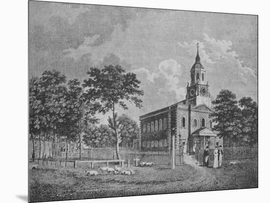 Holy Trinity Church, Clapham, c1812, (1912)-null-Mounted Giclee Print