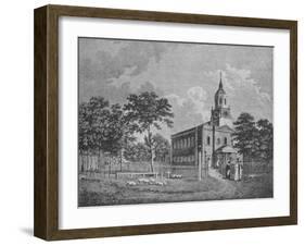 Holy Trinity Church, Clapham, c1812, (1912)-null-Framed Giclee Print