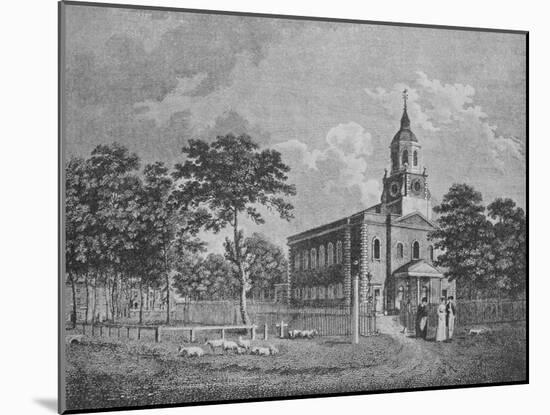 Holy Trinity Church, Clapham, c1812, (1912)-null-Mounted Giclee Print