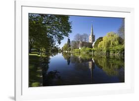 Holy Trinity Church on the River Avon, Stratford-Upon-Avon, Warwickshire, England, United Kingdom-Stuart Black-Framed Photographic Print