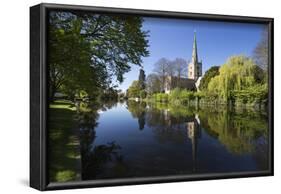 Holy Trinity Church on the River Avon, Stratford-Upon-Avon, Warwickshire, England, United Kingdom-Stuart Black-Framed Photographic Print