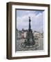 Holy Trinity Column, Main Square, Olomouc, North Moravia, Czech Republic-Upperhall-Framed Photographic Print