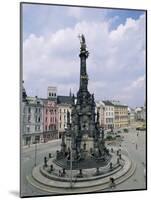 Holy Trinity Column, Main Square, Olomouc, North Moravia, Czech Republic-Upperhall-Mounted Photographic Print