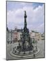 Holy Trinity Column, Main Square, Olomouc, North Moravia, Czech Republic-Upperhall-Mounted Photographic Print