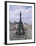 Holy Trinity Column, Main Square, Olomouc, North Moravia, Czech Republic-Upperhall-Framed Photographic Print