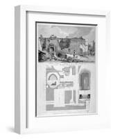 Holy Trinity Priory, City of London, 1826-William Taylor-Framed Giclee Print