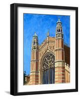 Holy Trinity, Sloane Street (Oil on Canvas)-Richard Foster-Framed Giclee Print