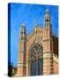 Holy Trinity, Sloane Street (Oil on Canvas)-Richard Foster-Stretched Canvas