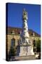 Holy Trinity Statue, Budapest, Hungary, Europe-Neil Farrin-Stretched Canvas