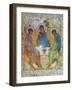 Holy Trinity-Andrey Rublyov-Framed Art Print