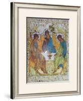 Holy Trinity-Andrey Rublyov-Framed Art Print