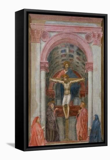 Holy Trinity-Masaccio-Framed Stretched Canvas