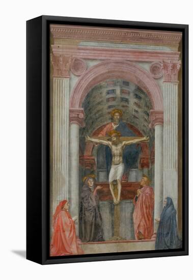 Holy Trinity-Masaccio-Framed Stretched Canvas