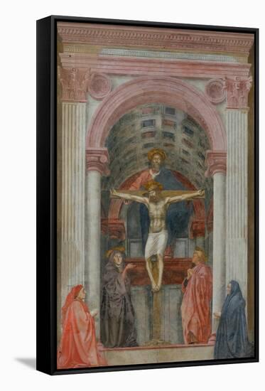 Holy Trinity-Masaccio-Framed Stretched Canvas