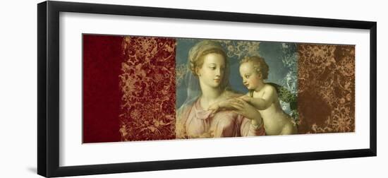 Holy Virgin (After Bronzino)-Simon Roux-Framed Art Print