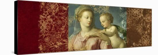 Holy Virgin (After Bronzino)-Simon Roux-Stretched Canvas