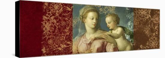 Holy Virgin (After Bronzino)-Simon Roux-Stretched Canvas