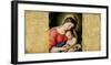 Holy Virgin (After Sassoferrato)-Simon Roux-Framed Art Print