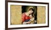 Holy Virgin (After Sassoferrato)-Simon Roux-Framed Art Print