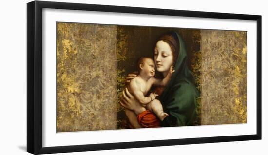 Holy Virgin (Italian school)-Simon Roux-Framed Art Print