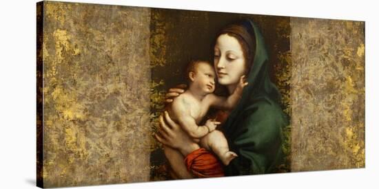 Holy Virgin (Italian school)-Simon Roux-Stretched Canvas