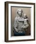 Holy Virgin with Infant Saviour Holding Scroll, 1446-1449-Luca Della Robbia-Framed Giclee Print