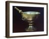 Holy Water Bowl. Gift from Tsar Mikhail Feodorovich, 17th Century-null-Framed Photographic Print