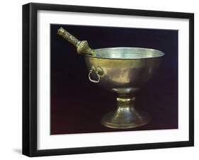 Holy Water Bowl. Gift from Tsar Mikhail Feodorovich, 17th Century-null-Framed Photographic Print
