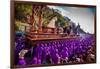 Holy Week Carpetas Parade, Antigua, Guatemala, Central America-Laura Grier-Framed Premium Photographic Print