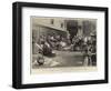 Holy Week in Rome, Ladies of the Nobility Washing the Feet of Poor Pilgrims-null-Framed Giclee Print