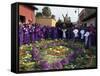 Holy Week Procession, Antigua, Guatemala, Central America-Sergio Pitamitz-Framed Stretched Canvas