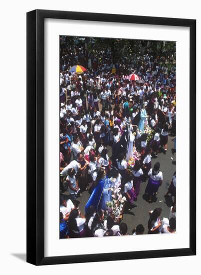 Holy Week, Sonsonate, El Salvador-null-Framed Photographic Print