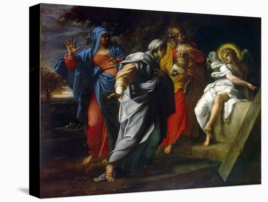 Holy Women at Christ' S Tomb, Second Half of the 16th Century-Annibale Carracci-Stretched Canvas