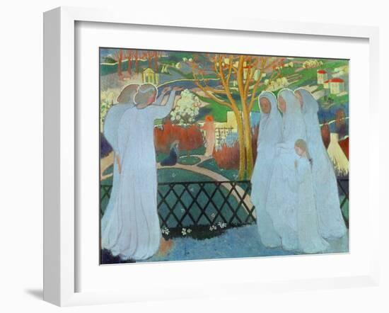 Holy Women at the Tomb, 1894-Maurice Denis-Framed Giclee Print