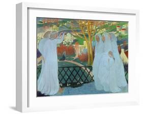 Holy Women at the Tomb, 1894-Maurice Denis-Framed Giclee Print