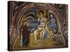 Holy Women at Tomb and Appearance of Angel-null-Stretched Canvas