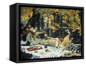 Holyday-James Tissot-Framed Stretched Canvas