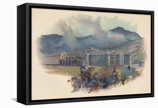 'Holyrood Palace', c1890-Charles Wilkinson-Framed Stretched Canvas