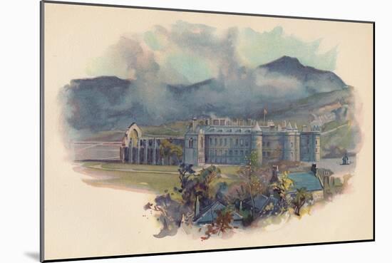 'Holyrood Palace', c1890-Charles Wilkinson-Mounted Giclee Print