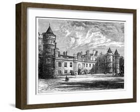 Holyrood Palace, Edinburgh, 1900-null-Framed Giclee Print