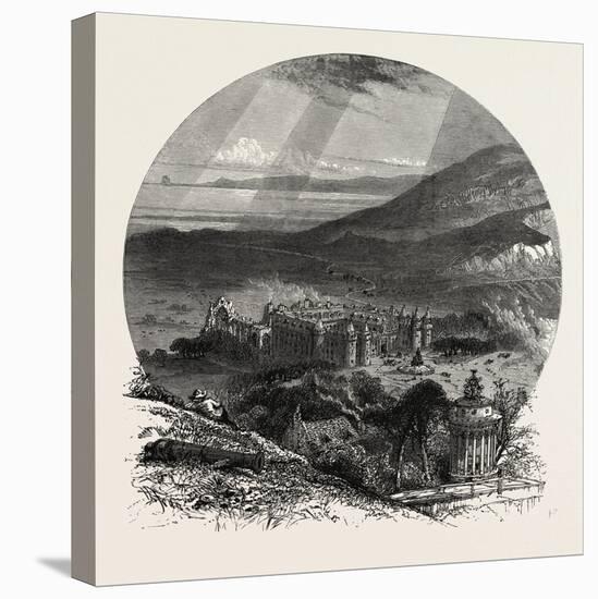 Holyrood Palace, Edinburgh and the South Lowlands, Scotland,19th Century-null-Stretched Canvas