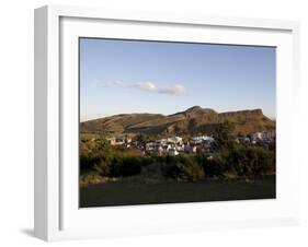 Holyrood Park and Arthur's Seat, Edinburgh, Scotland, Uk-Amanda Hall-Framed Photographic Print