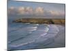 Holywell Bay, Near Newquay, Cornwall, England, United Kingdom-John Miller-Mounted Photographic Print