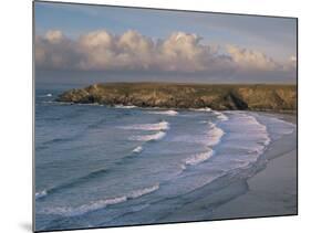 Holywell Bay, Near Newquay, Cornwall, England, United Kingdom-John Miller-Mounted Photographic Print