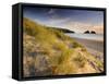 Holywell Bay with Carters Gull Rocks in the Background, Near Newquay, Cornwall, UK, June 2008-Ross Hoddinott-Framed Stretched Canvas