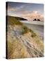 Holywell Bay with Carters Gull Rocks in the Background, Near Newquay, Cornwall, UK, June 2008-Ross Hoddinott-Stretched Canvas